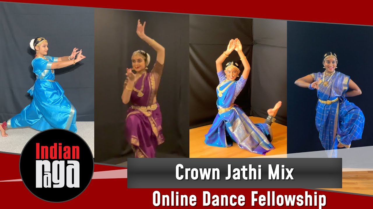 Crown Jathi Dance  Bharatanatyam and Kuchipudi  Online Dance Fellowship