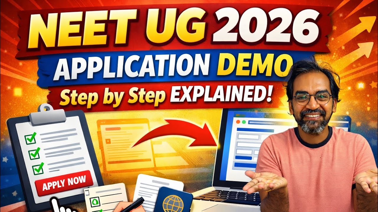 NEET UG 2026 Application Form LIVE 🔥 Full Step-by-Step Demo | Apply Without Mistakes