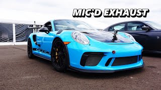 Mic'd Exhaust: Porsche GT3 RS Around Track (Part 1)