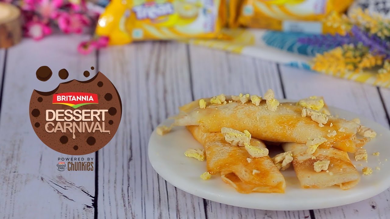 Crepes Suzette Recipe By Amrita Raichand | How To Make Crepes Suzette | Britannia Dessert Carnival | India Food Network