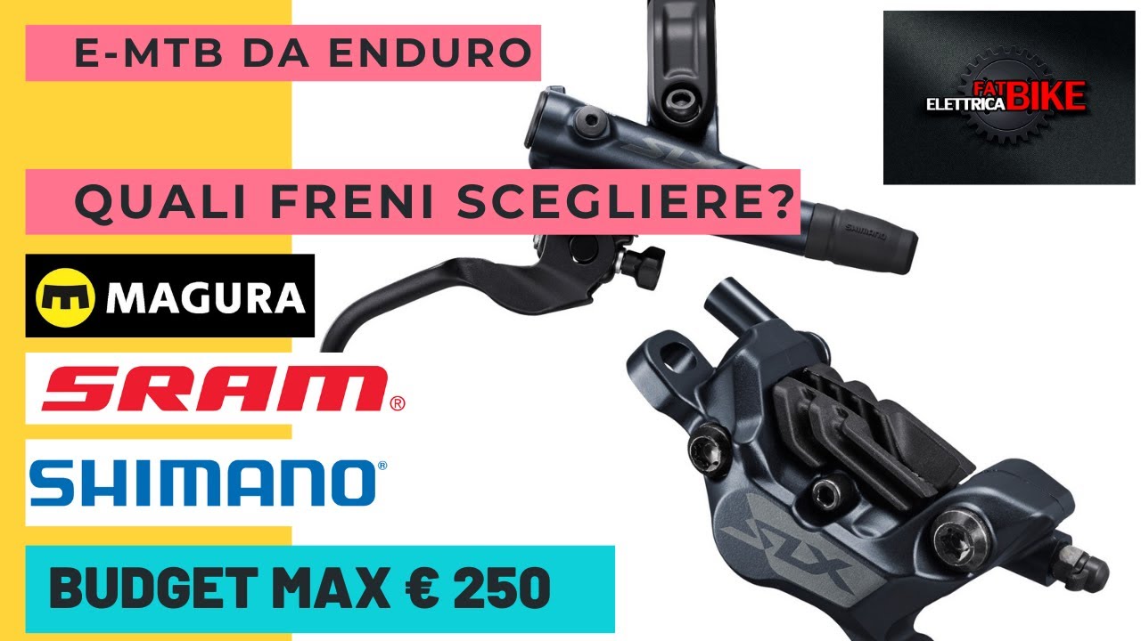 QUALI FRENI SCEGLIERE PER LA MIA E-BIKE DA ENDURO? - YouTube