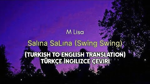 Thumbnail of M Lisa - Salına salına (İngilizce+Türkçe) Çeviri Translation #translation #ingilizce  #lyrcs