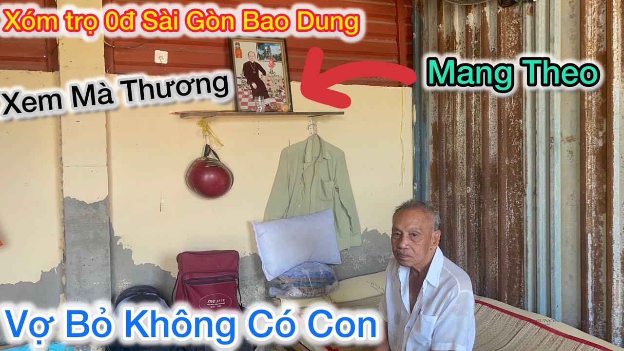 Xem Mà Thương Cụ Cư 85t Mang Theo Di Ảnh Người Mẹ Quá Cố Vào Xóm Trọ 0đ Thờ Cúng 