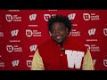 Charles Perkins Media Availability || Wisconsin Football || April 27, 2026