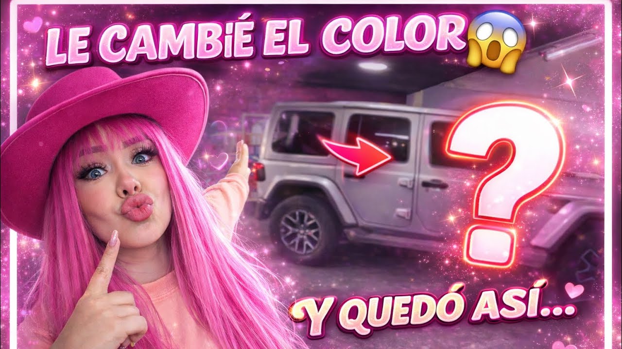 LE CAMBIAMOS EL COLOR A MI JEEP 😱 NO VAS A CREER CÓMO QUEDÓ