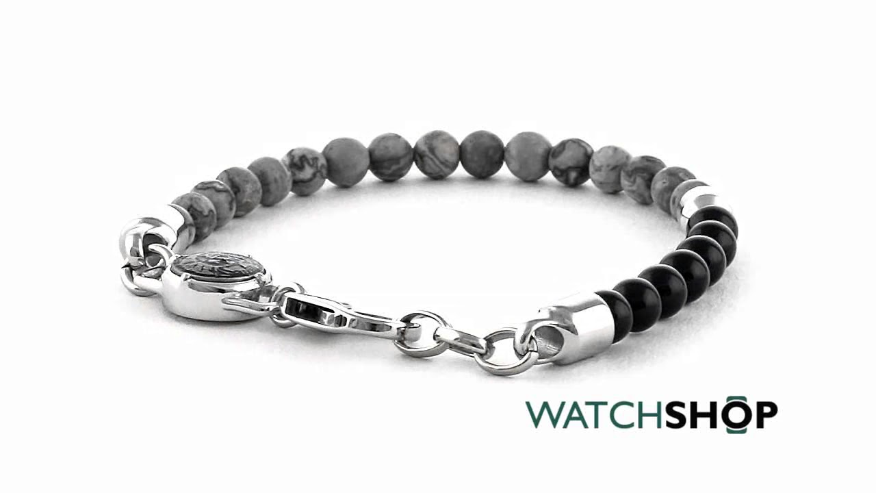 Diesel Men's Stacked Stainless-steel Bracelet | Southcentre Mall