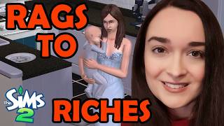 Rags To Riches - Top Level of Career + FAMILY?! | The Sims 2 Gameplay screenshot 1