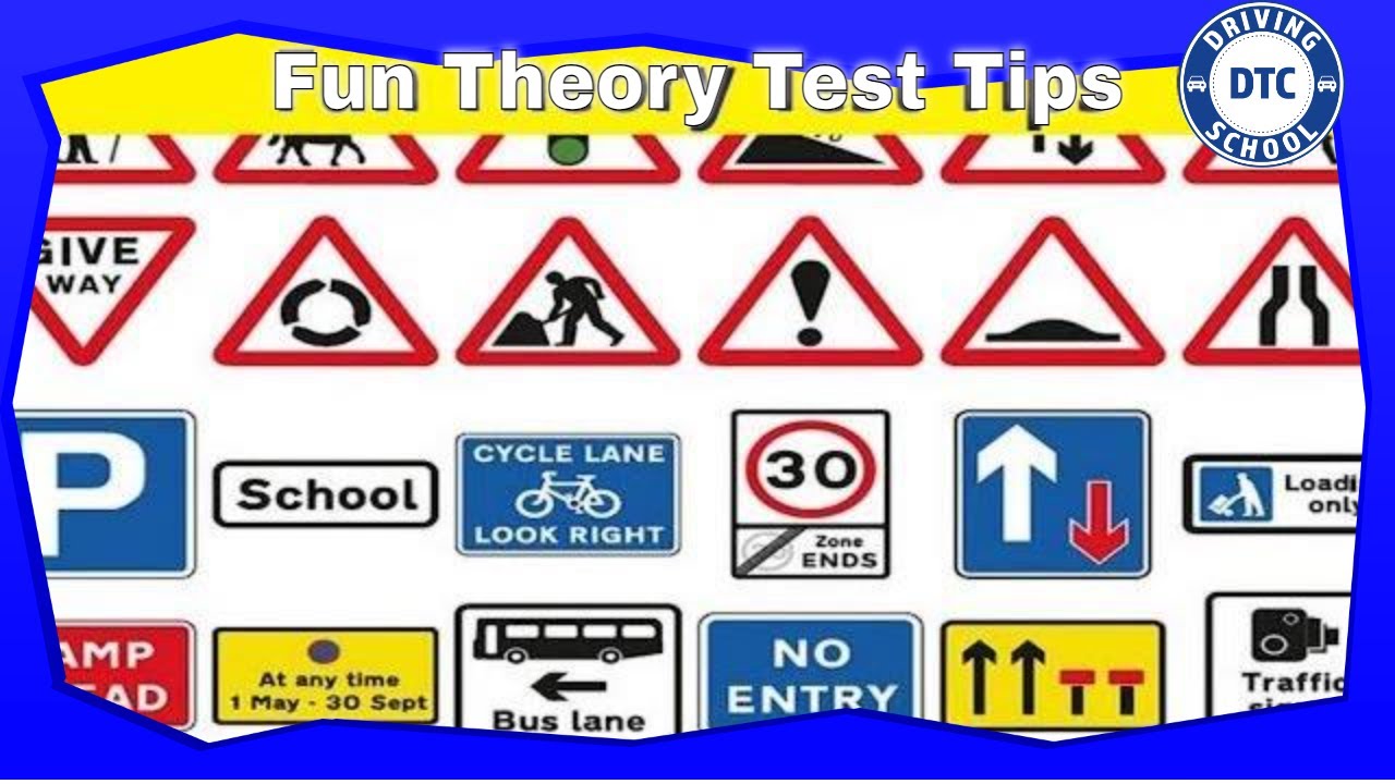 Fun Theory Test Tips Dtc Driving Test Uk Dmv Driving Lessons Youtube 