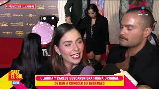 Claudia Martín Y Carlos Said Reaccionan A Las Críticas Por Las Fotos Donde Revelaron Su Embarazo