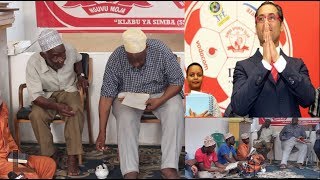 Mzee Kilomoni aongoza dua ya kumuombea Mo Dewji