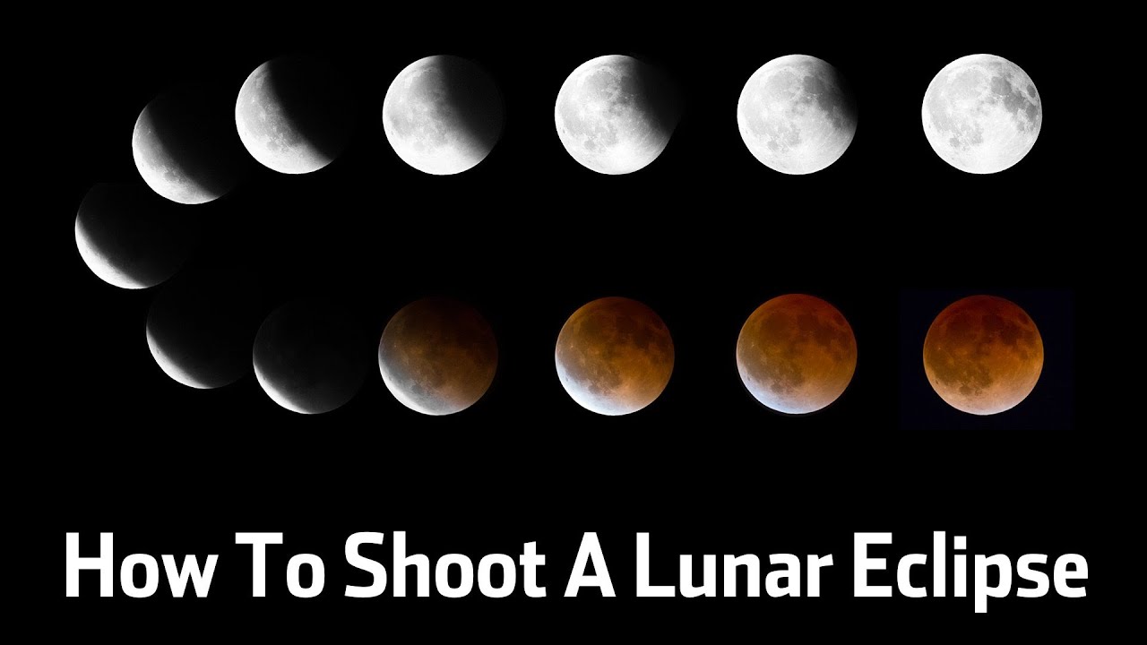 How To Photograph A Lunar Eclipse Photoshop
