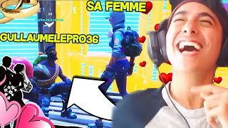 LE MARIAGE DE GUILLAUMELENOOB 10 ANS QUI TOURNE TRÈS MAL SUR FORTNITE BATTLE ROYALE !