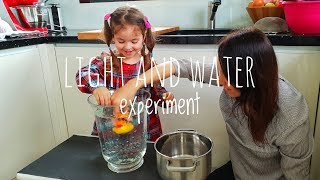 Easter duck surprise for kids, science experiments for kids, refractive index, AtenaSciAndPlay