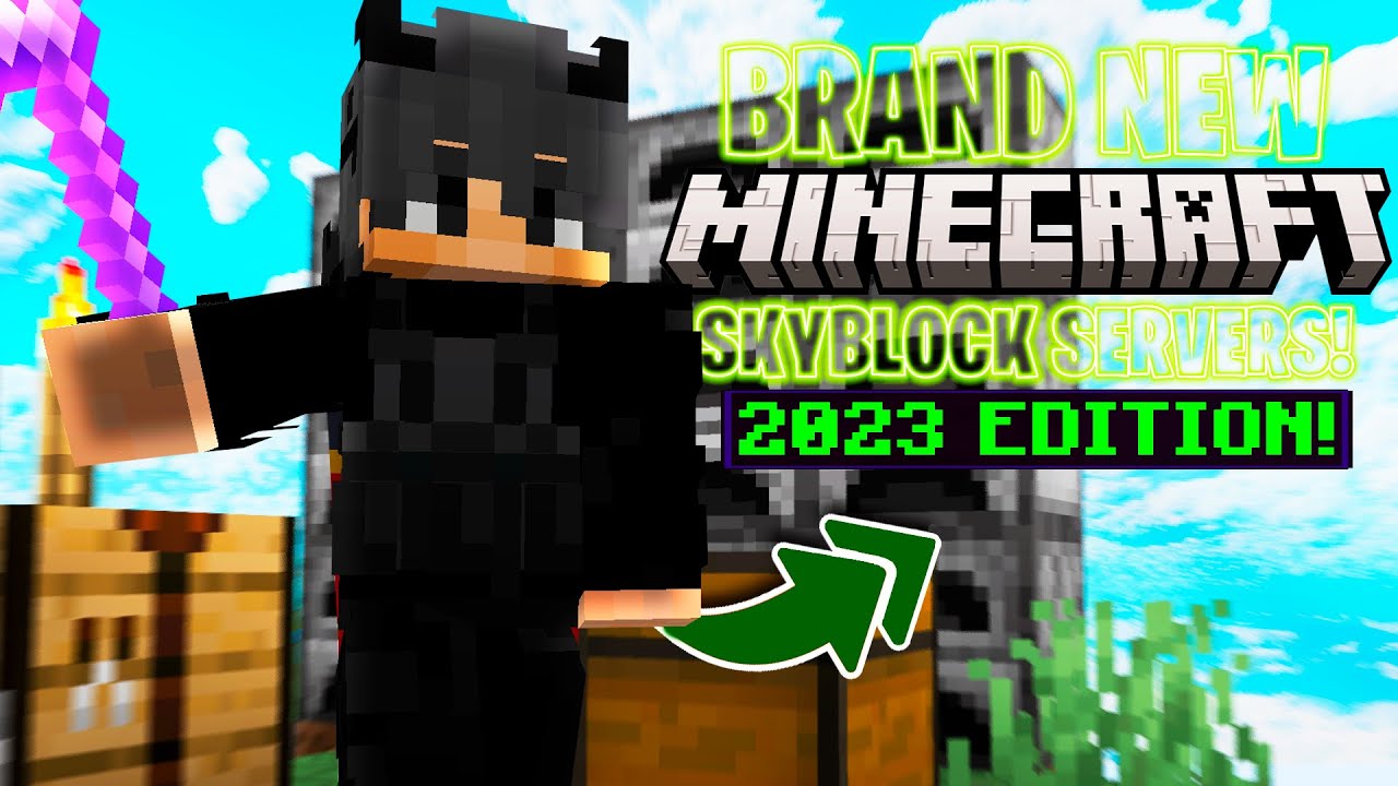 A BRAND *NEW* SKYBLOCK SERVER (2023 EDITION) | New Minecraft Skyblock ...
