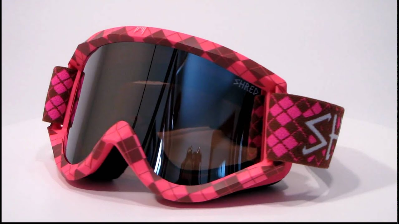 Shred SOAZA Goggles: Nastify Redux Pink : ARTECHSKI.com : 2009 Model Year
