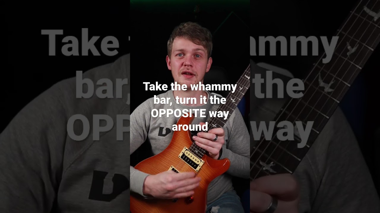 The MOST FUN whammy bar trick 