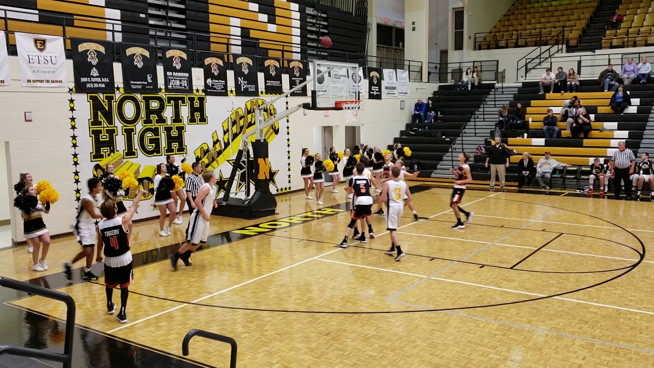 Honaker Tigers basketball vs Raiders 2018 YouTube