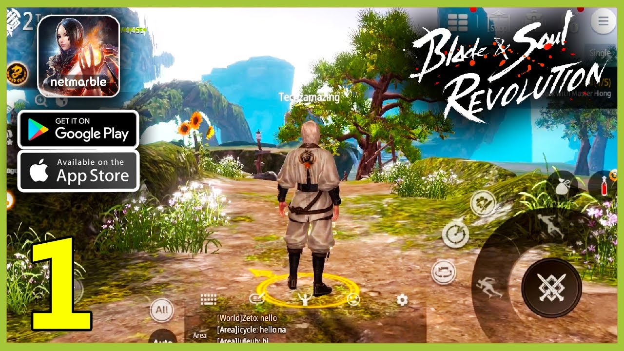 Blade & Soul Revolution Gameplay Walkthrough (Android, iOS) - Part 1