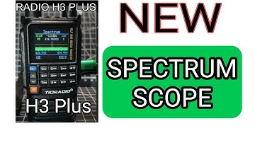 INSTALL - Spectrum , TIDRADIO H3 PLUS . Firmware v1.041