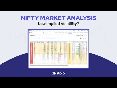 [Community] Nifty Market analysis -  Low Implied Volatility?