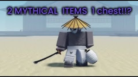 Project Slayers : Getting 2 Mythical items In 1 chest