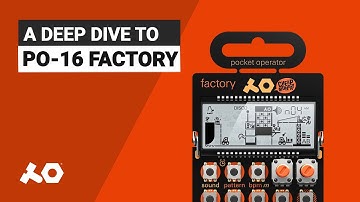 Using PO-16 FACTORY from Teenage Engineering , complete in depth guide tutorial.