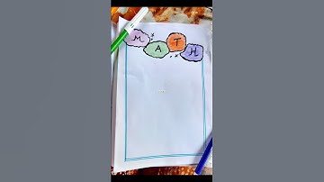 Math project Front page Design Project    😍 🌈❤️  #shorts #drawing #border #project #reelsvideo