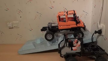 Lego 8110 Unimog U400 MOC crewcab CRASH