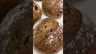Panecillos de Pasas y Nueces #galicia #panaderia #sourdoughbread #galiciacalidade #panadero #lugo
