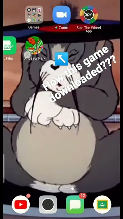 l saw a game that l doesn't download it