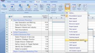 Tracking project progress - FastTrack Schedule 10 for Windows Tutorial