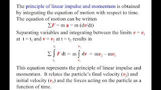 Module 48: Pronciple of impulse and momentum-Example of a variable force overcoming static friction