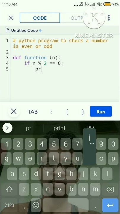 python program to check whether a number is even or odd using function ...