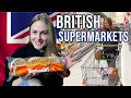 GROCERY SHOPPING in a BRITISH Supermarket