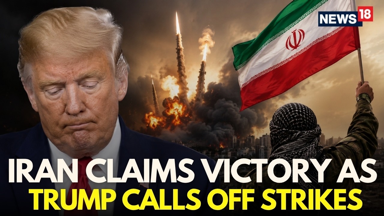 US Iran War LIVE | Iran Declares Victory As Trump Pauses Strikes