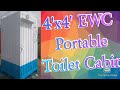 Portable cabinsewc toilet cabin size 4x4 portable cabins telugu