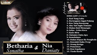 BETHARIA SONATHA & NIA DANIATY - Lagu Hits tahun 80an-90an Paling Populer