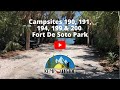 Fort De Soto Park Campsites 190, 191, 194, 199 &amp; 200 | Coastal Camping in Florida | Campsite Reviews