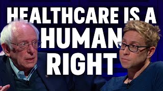 Bernie Sanders Exposes The "Absurd" US Healthcare System | Russell Howard Meets...