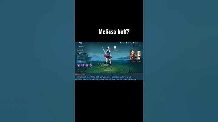 Melissa di buff diem diem ni apa  bakal jadi meta?...