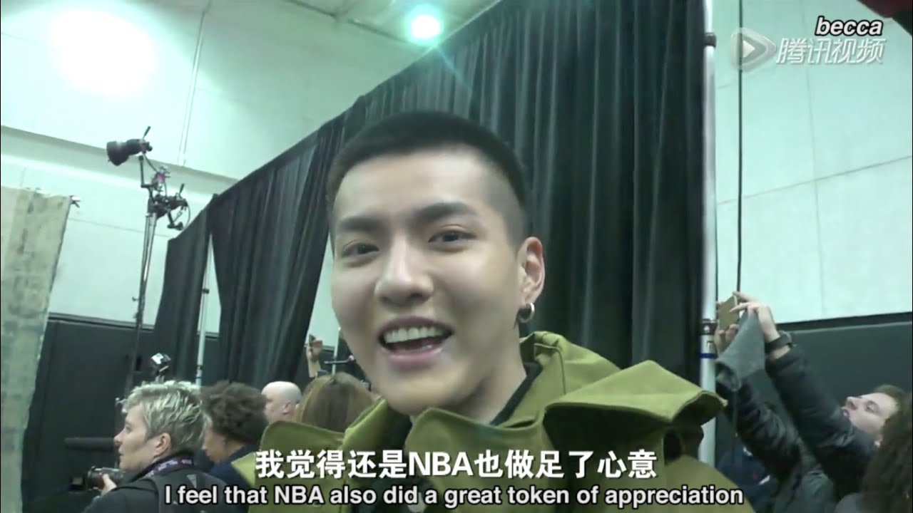 160311 [Eng Sub] Kris Wu at NBA All Star Weekend (feat. Russell Westbrook, Chris Paul, Kobe Bryant)