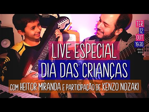 Live Especial DIA DAS CRIANÇAS com HEITOR & Thiago Miranda - Ao vivo em SUA casa #LiveDoMiranda #181