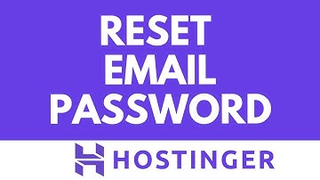 Hoe u uw Hostinger-e-mailwachtwoord eenvoudig opnieuw instelt | Hostinger-e-mailhandleiding