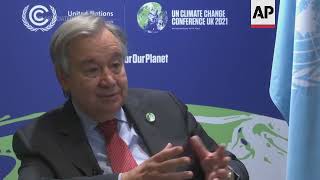 UN chief says climate goal on 'life support'