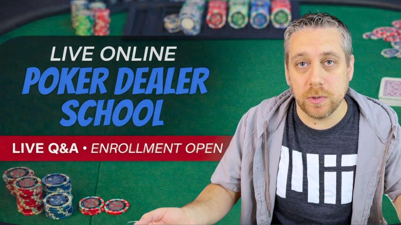Live Q&A: Learning to Deal Poker From Home