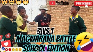 MAGWARANA BATTLE// 3 Man vs 1 man //ROAST BATTLE//KASI YOUTUBERS 