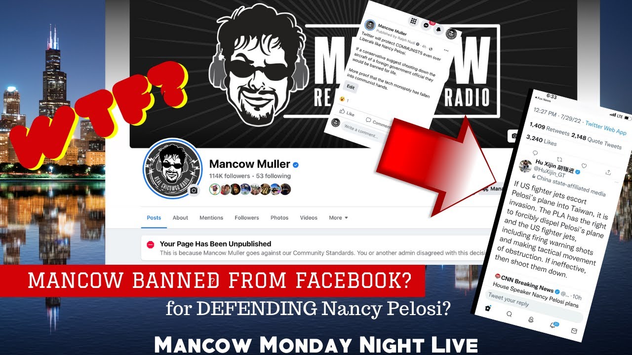 Episode 44 - Mancow Monday Night Live