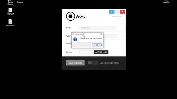 Iris - How to activate Iris Pro