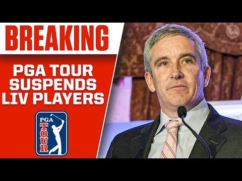 PGA Tour SUSPENDS