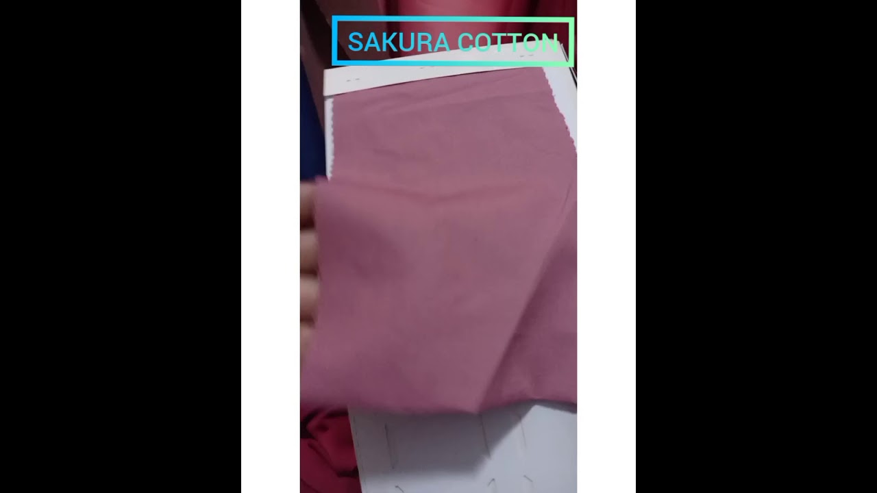 Sakura Cotton Pembekal Kain Borong, Borong Kain Murah